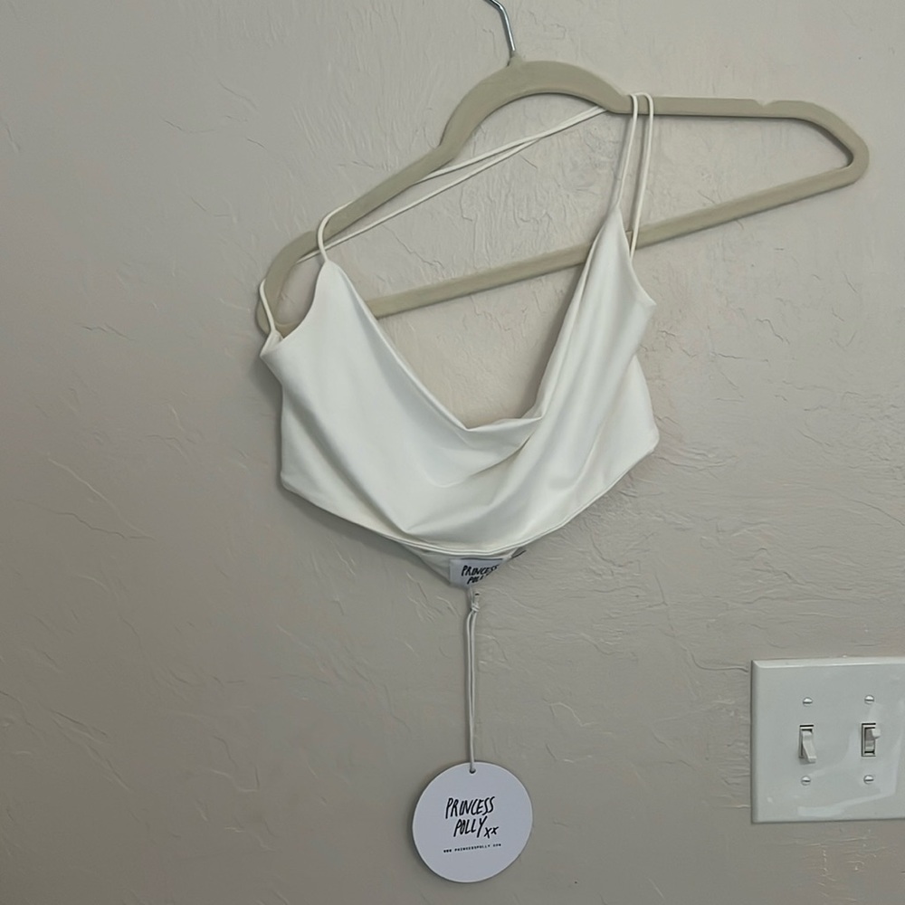 Princess poly crop top